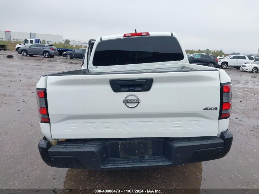 2022 Nissan Frontier S 4X4 VIN: 1N6ED1EK8NN607264 Lot: 40808473