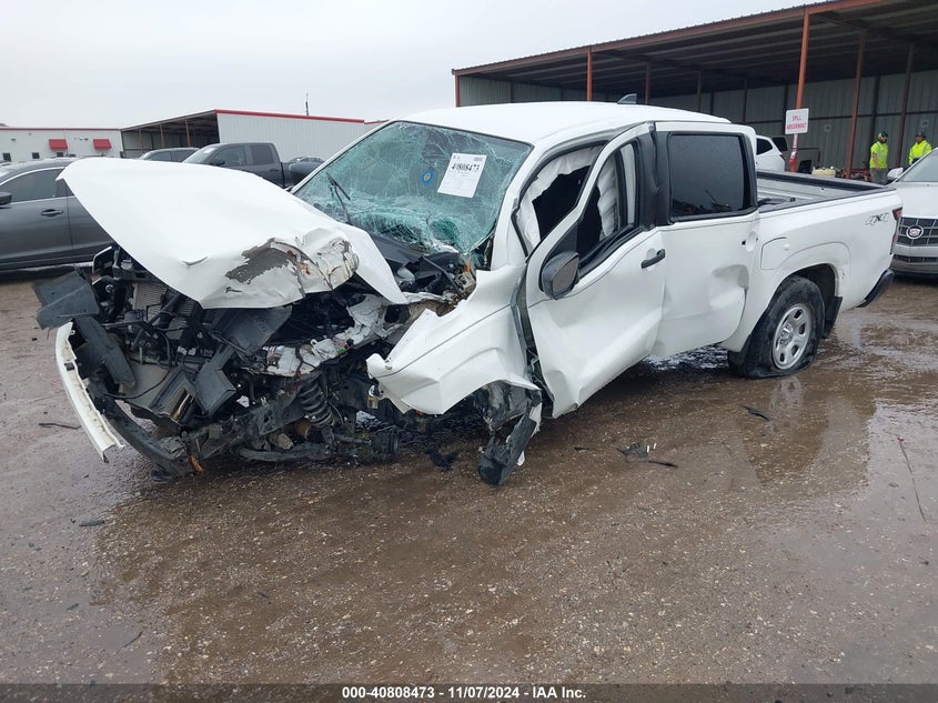 2022 NISSAN FRONTIER S 4X4 - 1N6ED1EK8NN607264