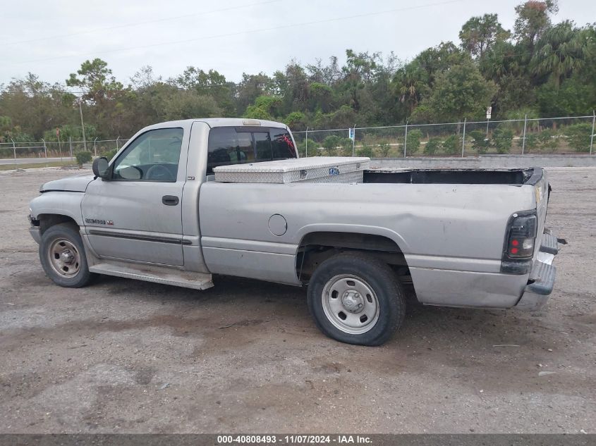 2001 Dodge Ram 1500 St VIN: 1B7HC16Z61S656103 Lot: 40808493