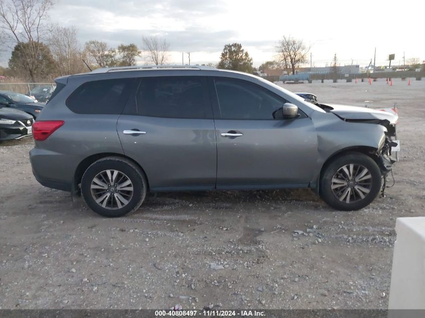 2018 Nissan Pathfinder S VIN: 5N1DR2MM3JC656348 Lot: 40808497