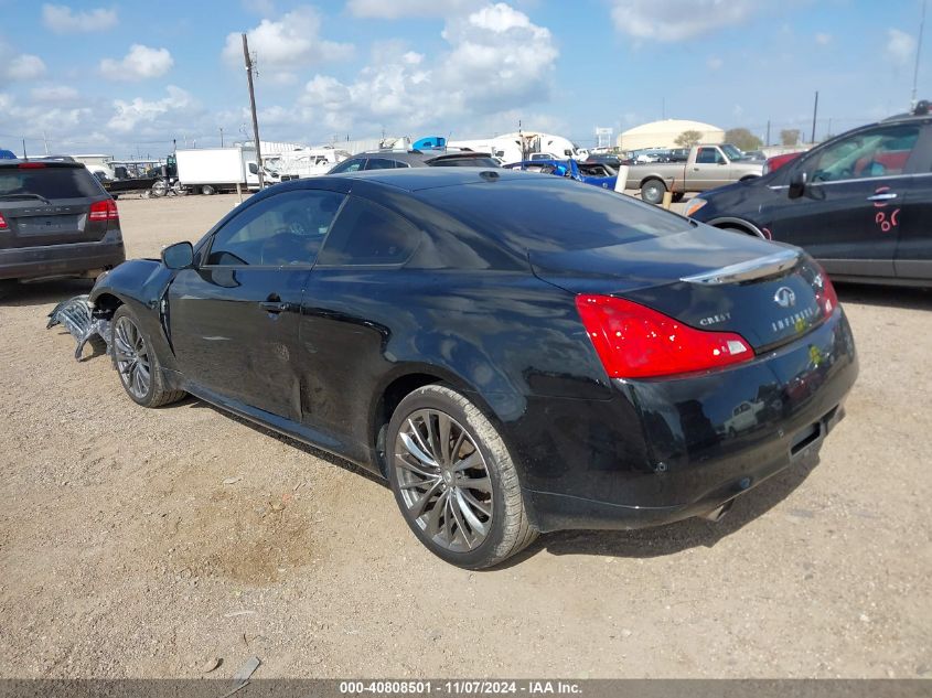 2013 Infiniti G37X VIN: JN1CV6EL4DM982038 Lot: 40808501