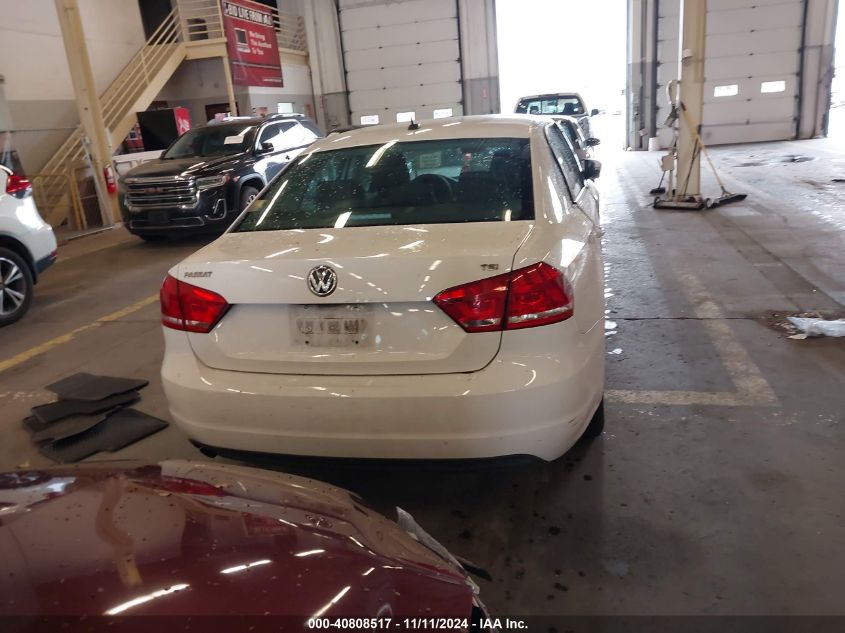 2013 Volkswagen Passat 2.5L Se VIN: 1VWBH7A3XDC018221 Lot: 40808517