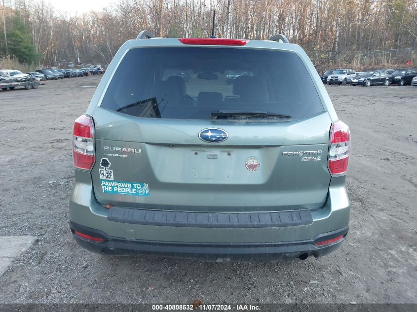 2015 Subaru Forester 2.5I Premium VIN: JF2SJAFC9FH424625 Lot: 40808532