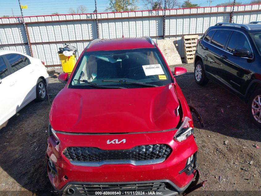 2022 Kia Niro Lx/Lxs/Lxs Se VIN: KNDCB3LC4N5549788 Lot: 40808540