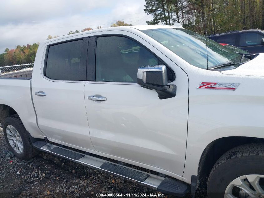 2022 Chevrolet Silverado K1500 Ltz VIN: 1GCUDGED2NZ613489 Lot: 40808564