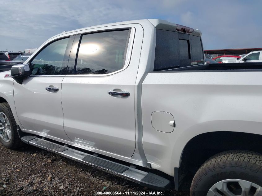 2022 Chevrolet Silverado K1500 Ltz VIN: 1GCUDGED2NZ613489 Lot: 40808564