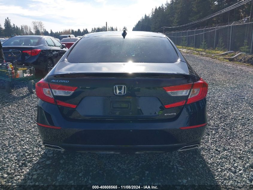 2018 Honda Accord Touring VIN: 1HGCV1F96JA212070 Lot: 40808565