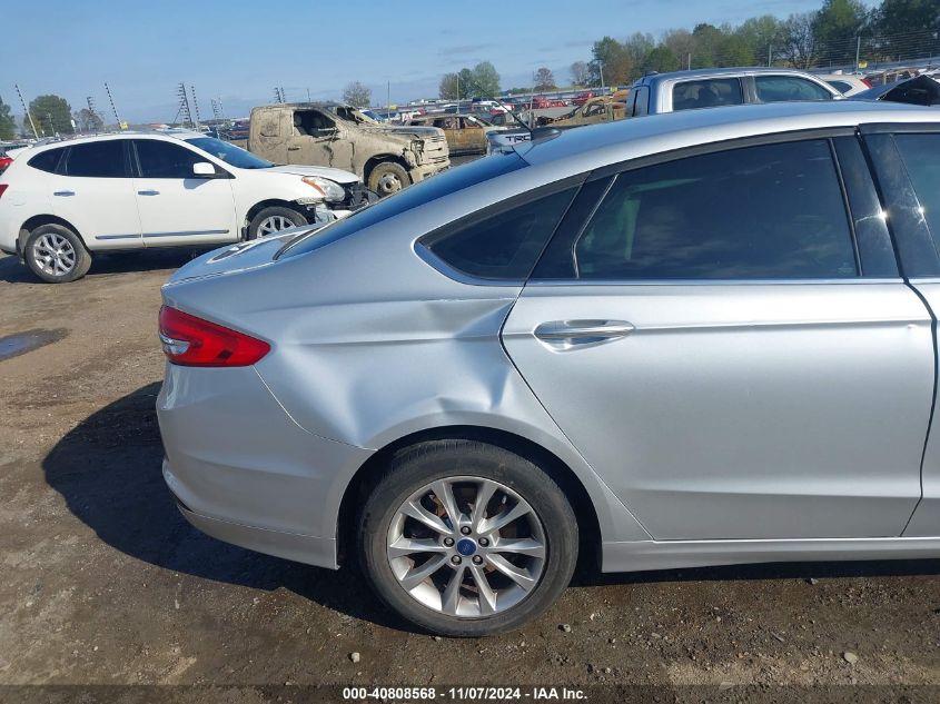 2017 Ford Fusion Se VIN: 3FA6P0HD8HR256689 Lot: 40808568