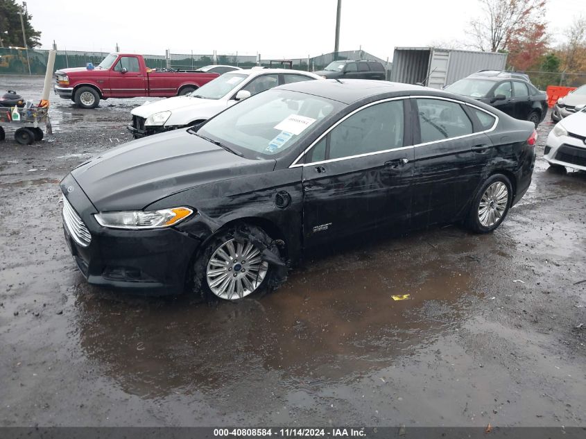 2016 Ford Fusion Energi Se Luxury VIN: 3FA6P0PU1GR364927 Lot: 40808584