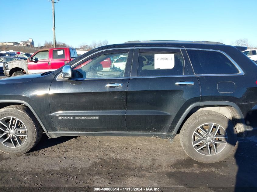 2017 Jeep Grand Cherokee Limited 4X4 VIN: 1C4RJFBG1HC861599 Lot: 40808614