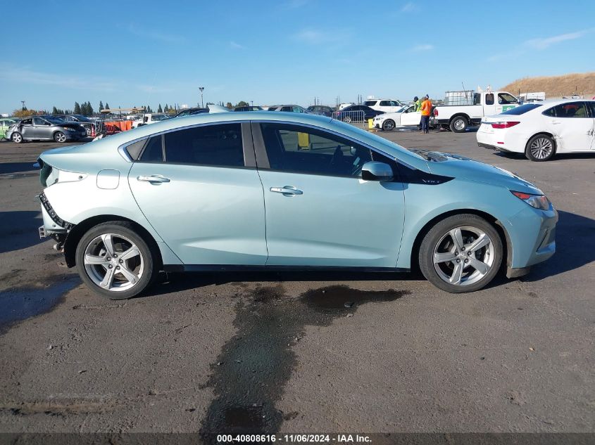 2018 Chevrolet Volt Lt VIN: 1G1RC6S50JU120376 Lot: 40808616