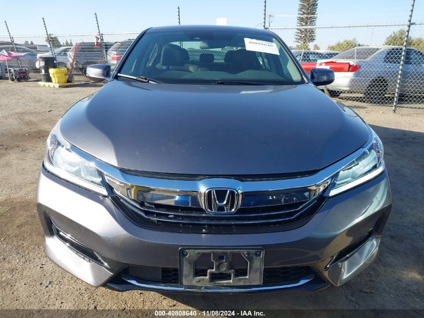 2017 Honda Accord Hybrid VIN: JHMCR6F30HC001827 Lot: 40808640