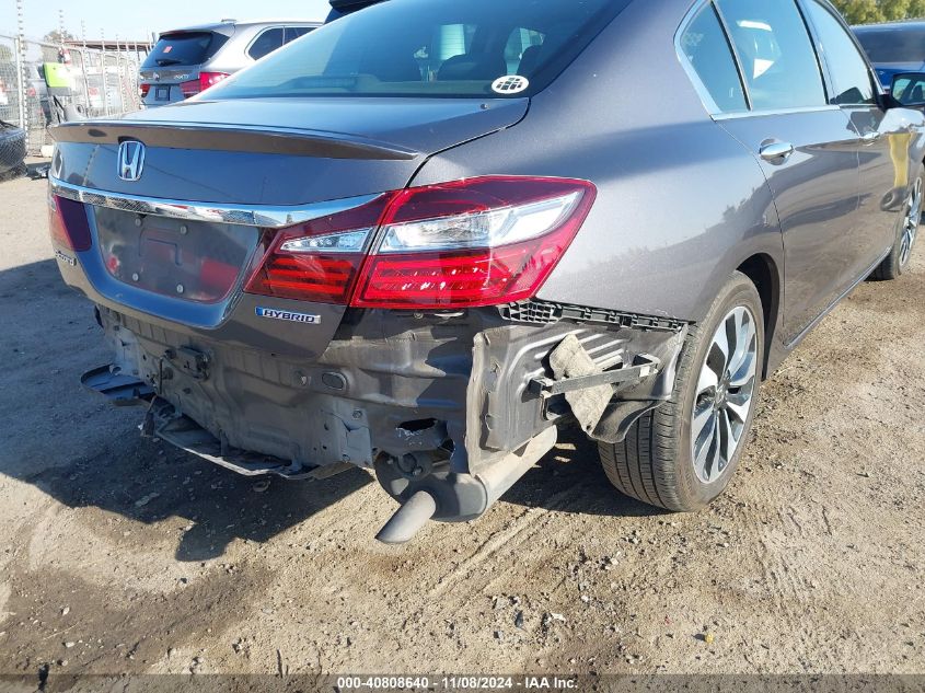 2017 Honda Accord Hybrid VIN: JHMCR6F30HC001827 Lot: 40808640