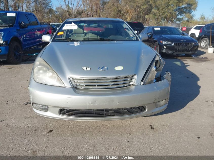 2004 Lexus Es 330 Base (A5) VIN: JTHBA30G045036282 Lot: 40808669