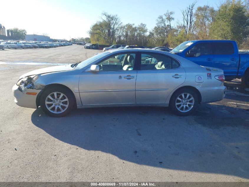 2004 Lexus Es 330 Base (A5) VIN: JTHBA30G045036282 Lot: 40808669