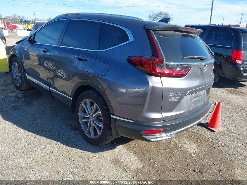 2021 Honda Cr-V Hybrid Touring VIN: 7FART6H97ME029477 Lot: 40808683