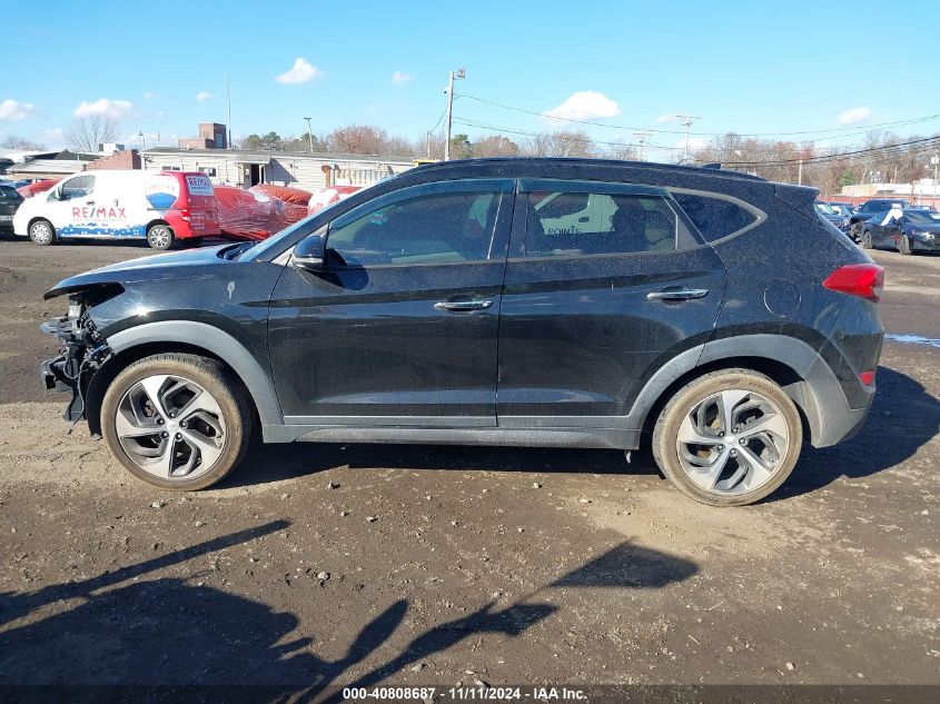 2016 Hyundai Tucson Limited VIN: KM8J3CA24GU070189 Lot: 40808687