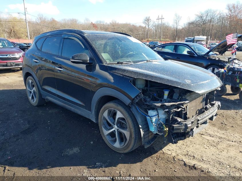 2016 Hyundai Tucson Limited VIN: KM8J3CA24GU070189 Lot: 40808687