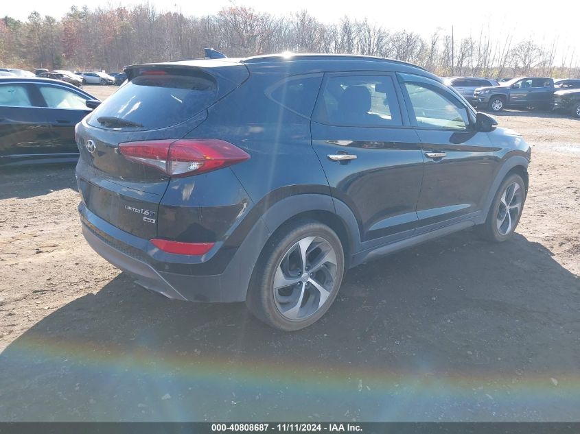 VIN KM8J3CA24GU070189 2016 Hyundai Tucson, Limited no.4