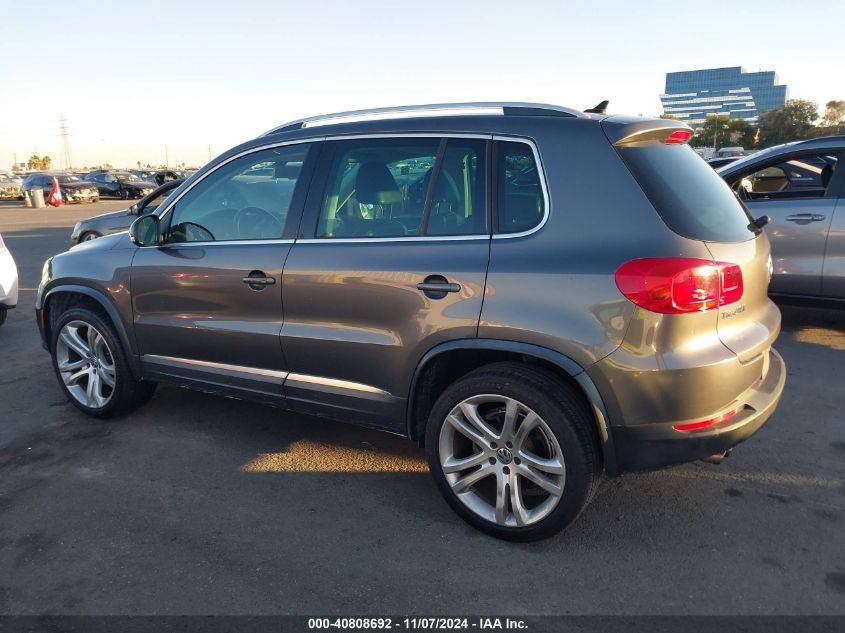 2013 Volkswagen Tiguan Sel VIN: WVGBV3AX0DW614035 Lot: 40808692