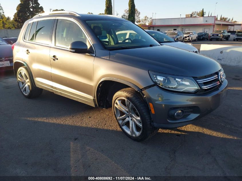 2013 VOLKSWAGEN TIGUAN SEL - WVGBV3AX0DW614035