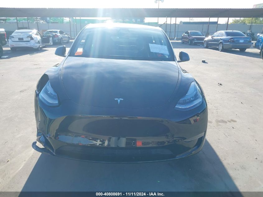 2021 Tesla Model Y Long Range Dual Motor All-Wheel Drive VIN: 5YJYGDEE8MF111798 Lot: 40808691