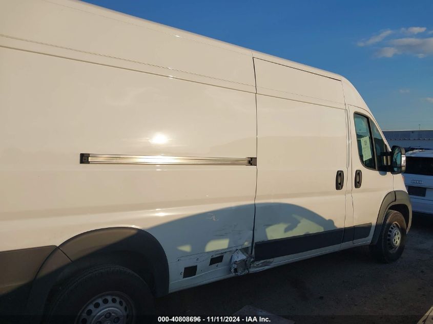 2024 Ram Promaster 2500 Tradesman High Roof 159 Wb W/Pass Seat VIN: 3C6LRVDG2RE132311 Lot: 40808696