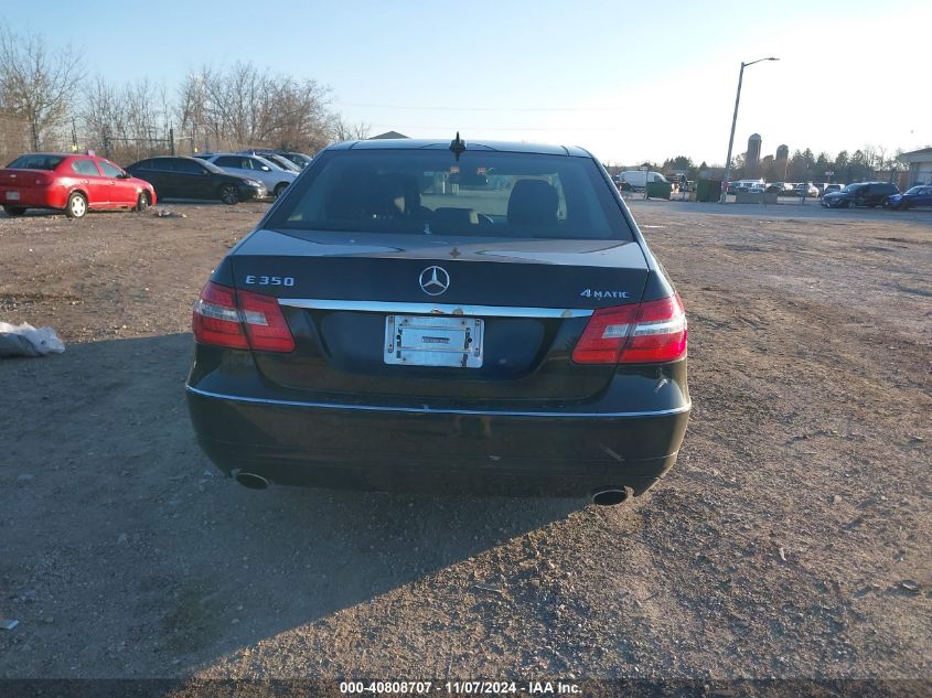 2011 Mercedes-Benz E 350 4Matic VIN: WDDHF8HB7BA332588 Lot: 40808707