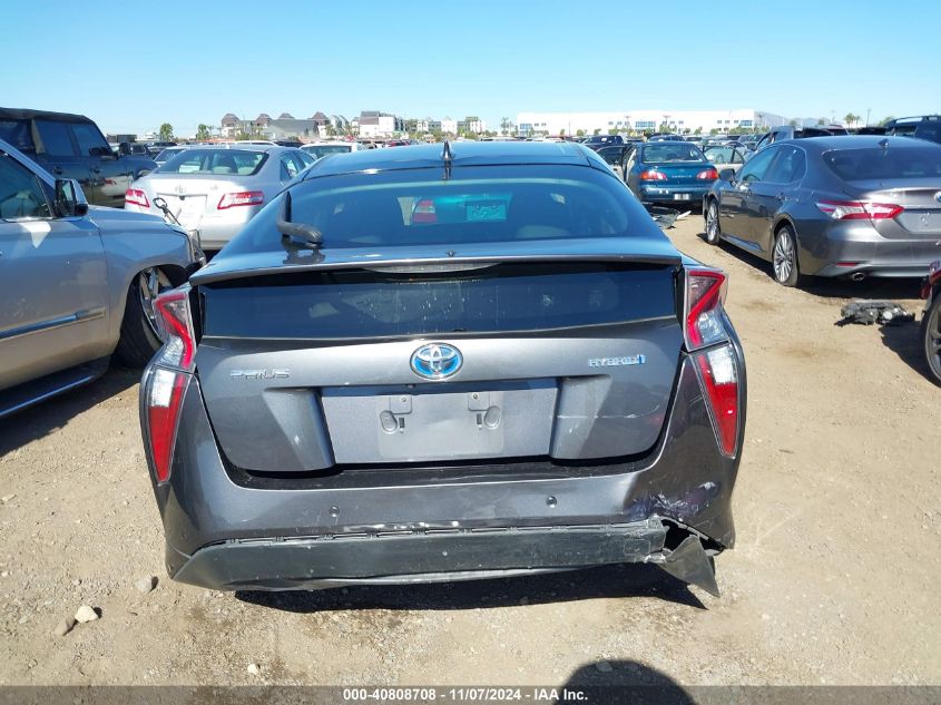 2018 Toyota Prius Two VIN: JTDKBRFU3J3584136 Lot: 40808708