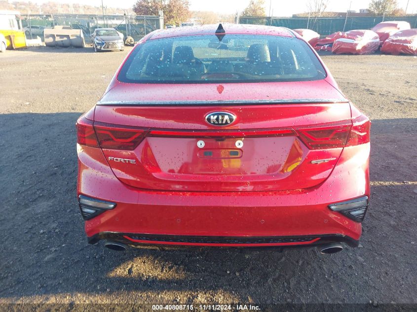 2021 Kia Forte Gt VIN: 3KPF44AC3ME332395 Lot: 40808715