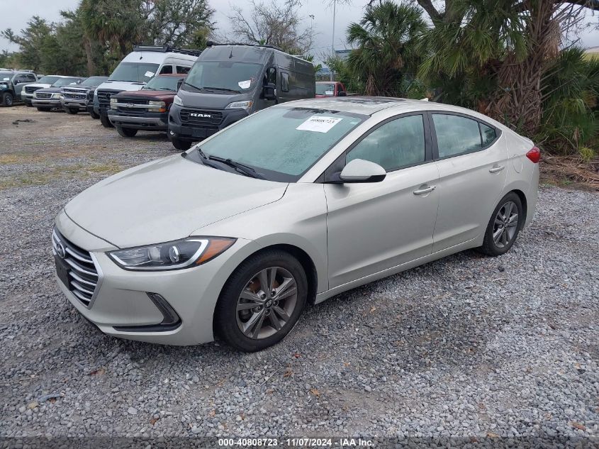 VIN 5NPD84LF3HH134467 2017 Hyundai Elantra, Value E... no.2