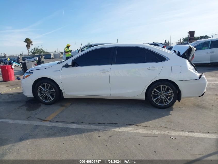 2015 Toyota Camry Hybrid Se VIN: 4T1BD1FK8FU174293 Lot: 40808747