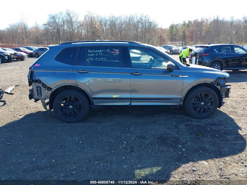 2022 Volkswagen Tiguan 2.0T Se R-Line Black VIN: 3VV8B7AX1NM052227 Lot: 40808748