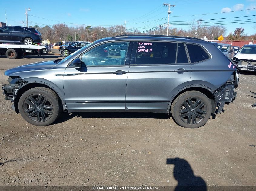 2022 VOLKSWAGEN TIGUAN 2.0T SE R-LINE BLACK - 3VV8B7AX1NM052227