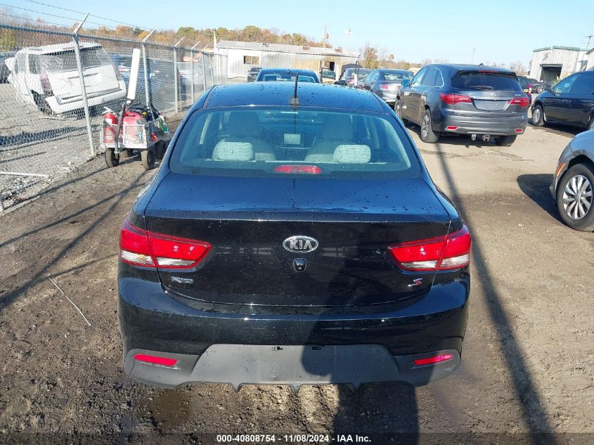 2019 Kia Rio S VIN: 3KPA24AB6KE182531 Lot: 40808754