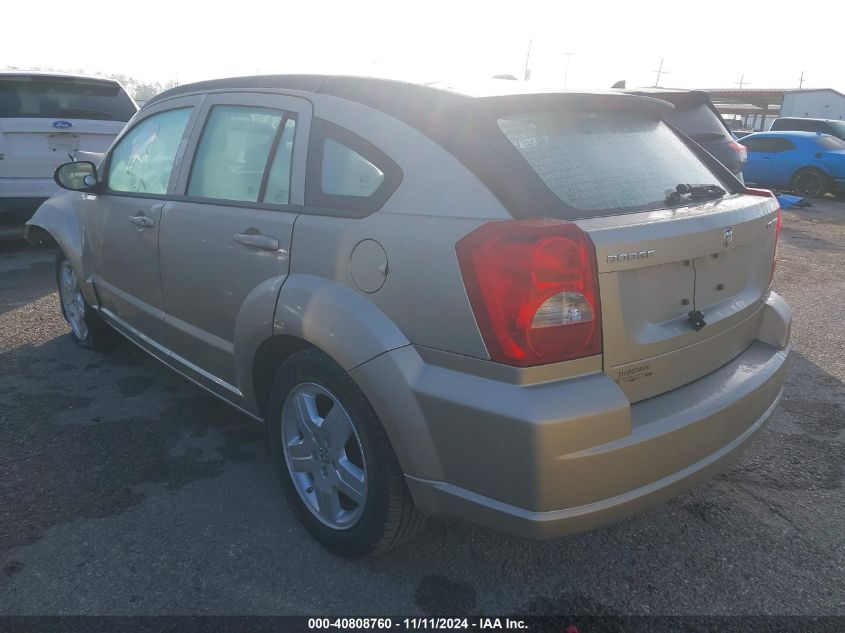 2009 Dodge Caliber Sxt VIN: 1B3HB48A79D197399 Lot: 40808760