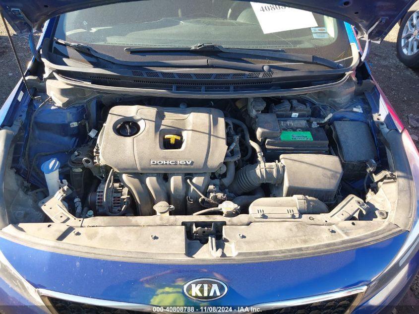 2018 Kia Forte Lx VIN: 3KPFK4A7XJE272930 Lot: 40808788