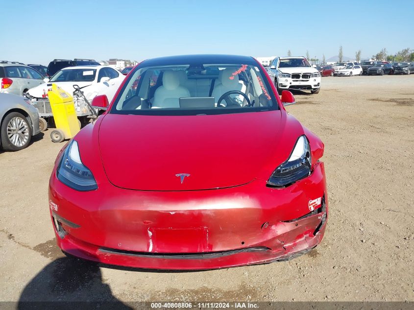 2018 Tesla Model 3 VIN: 5YJ3E1EB0JF056120 Lot: 40808806