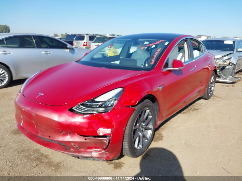 2018 Tesla Model 3 VIN: 5YJ3E1EB0JF056120 Lot: 40808806