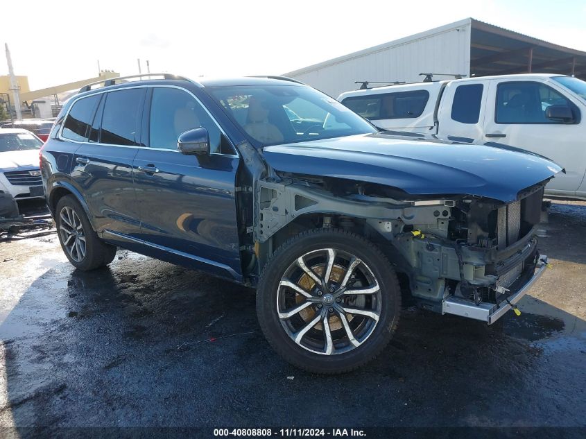 VIN YV4A22PK6K1485711 2019 Volvo XC90, T6 Momentum no.1