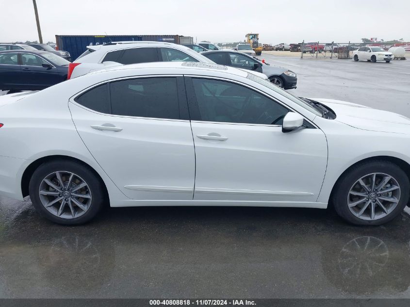 2018 Acura Tlx Tech Pkg VIN: 19UUB1F55JA009925 Lot: 40808818