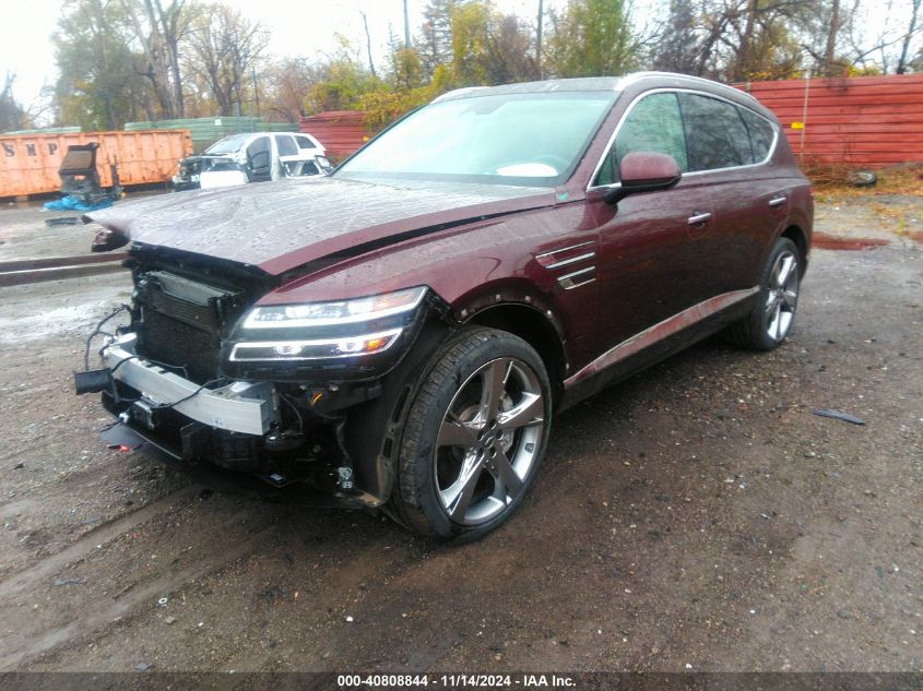 2021 Genesis Gv80 3.5T Awd VIN: KMUHCESC2MU030661 Lot: 40808844