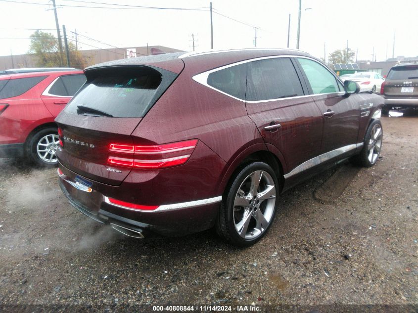 2021 Genesis Gv80 3.5T Awd VIN: KMUHCESC2MU030661 Lot: 40808844