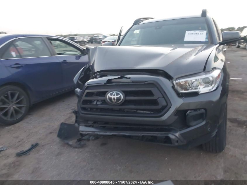 2021 Toyota Tacoma Sr V6 VIN: 5TFCZ5AN4MX278455 Lot: 40808845