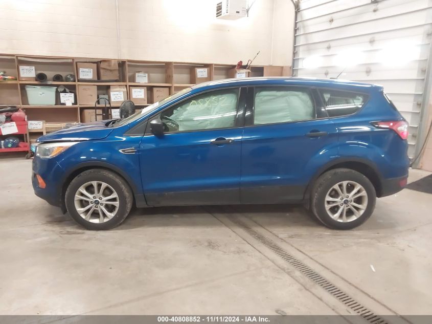 2017 Ford Escape S VIN: 1FMCU0F79HUD87234 Lot: 40808852