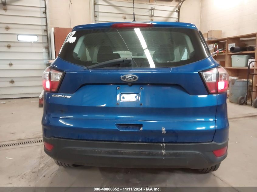 2017 Ford Escape S VIN: 1FMCU0F79HUD87234 Lot: 40808852