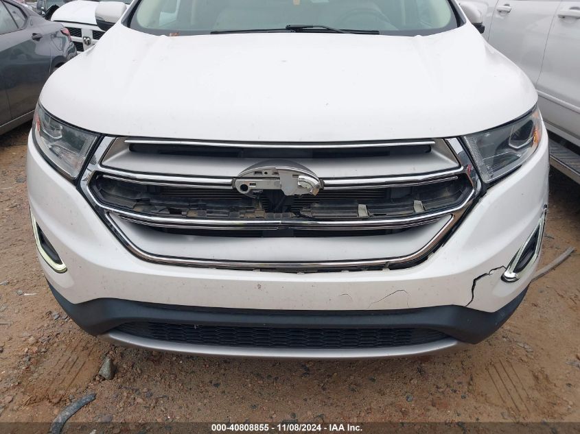 2015 Ford Edge Sel VIN: 2FMTK4J83FBB61724 Lot: 40808855