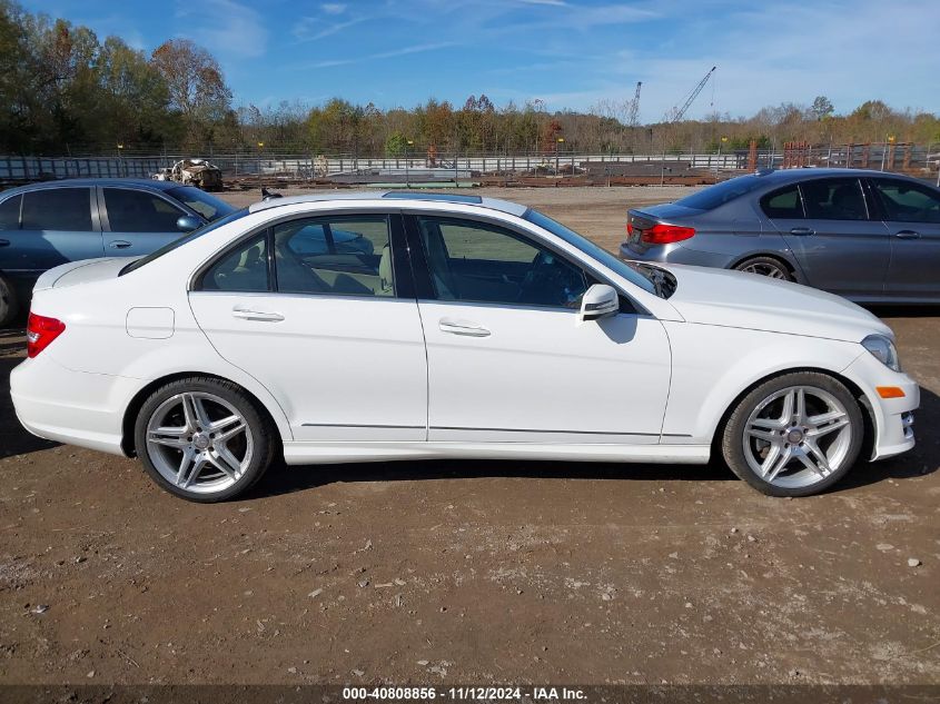 2014 Mercedes-Benz C 300 C 300 Luxury/Sport 4Matic VIN: WDDGF8AB4ER313475 Lot: 40808856