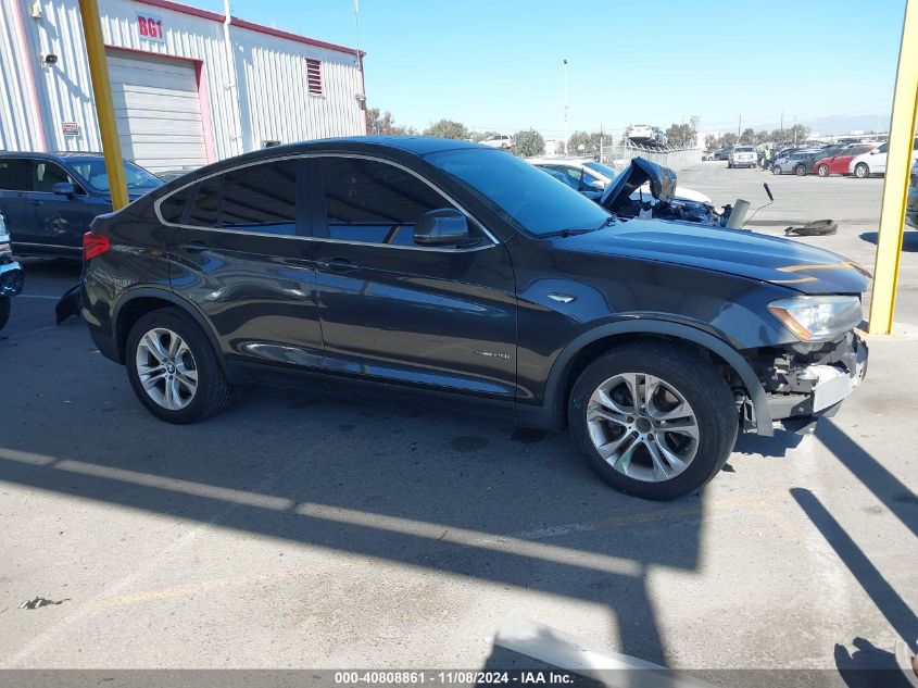 2015 BMW X4 xDrive28I VIN: 5UXXW3C58F0M89535 Lot: 40808861