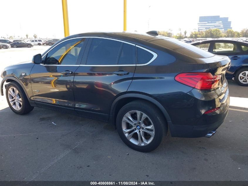 2015 BMW X4 xDrive28I VIN: 5UXXW3C58F0M89535 Lot: 40808861